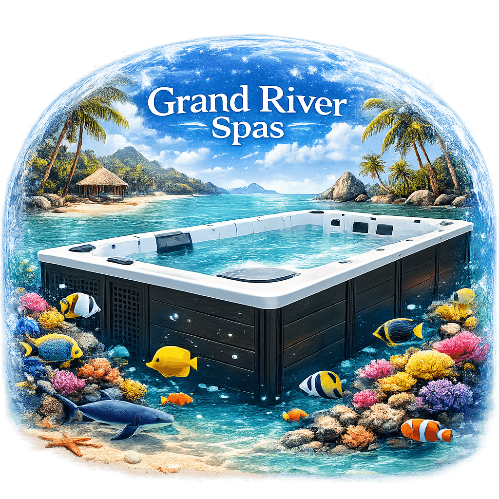 Grand River Spas hot tubs and swim spas