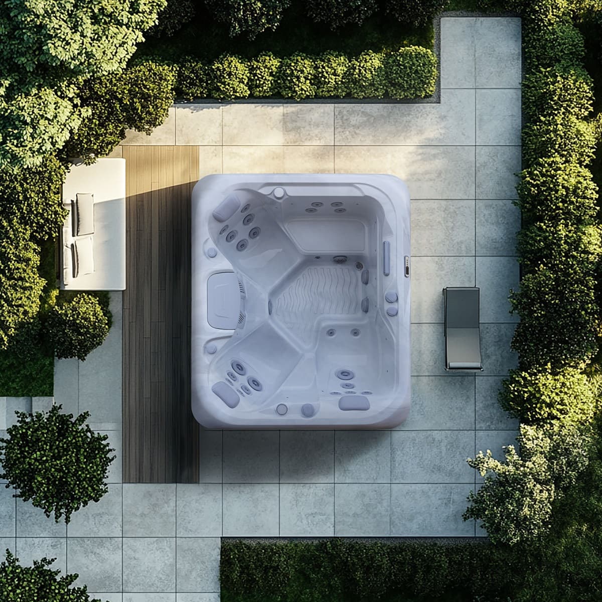 AquaSolus Brook Hot Tub 4-person hot tub