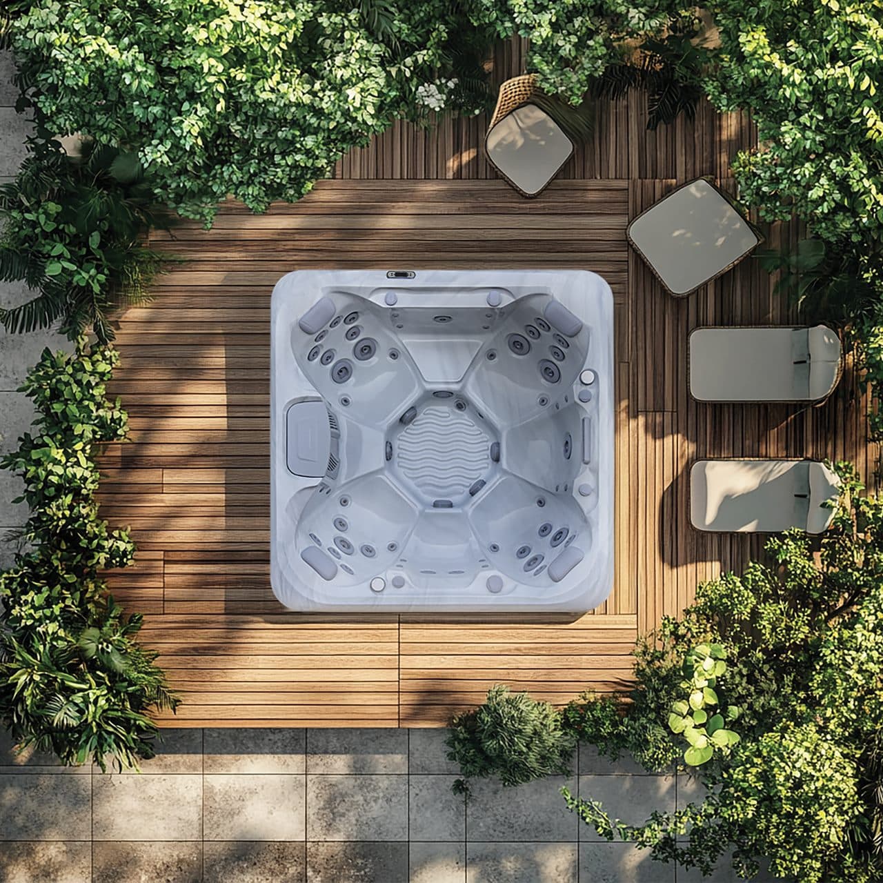 AquaSolus Calma Hot Tub 7-person hot tub