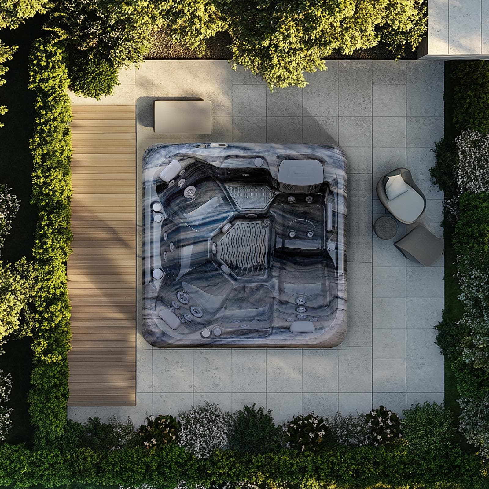 AquaSolus Cypress Hot Tub 6-person hot tub