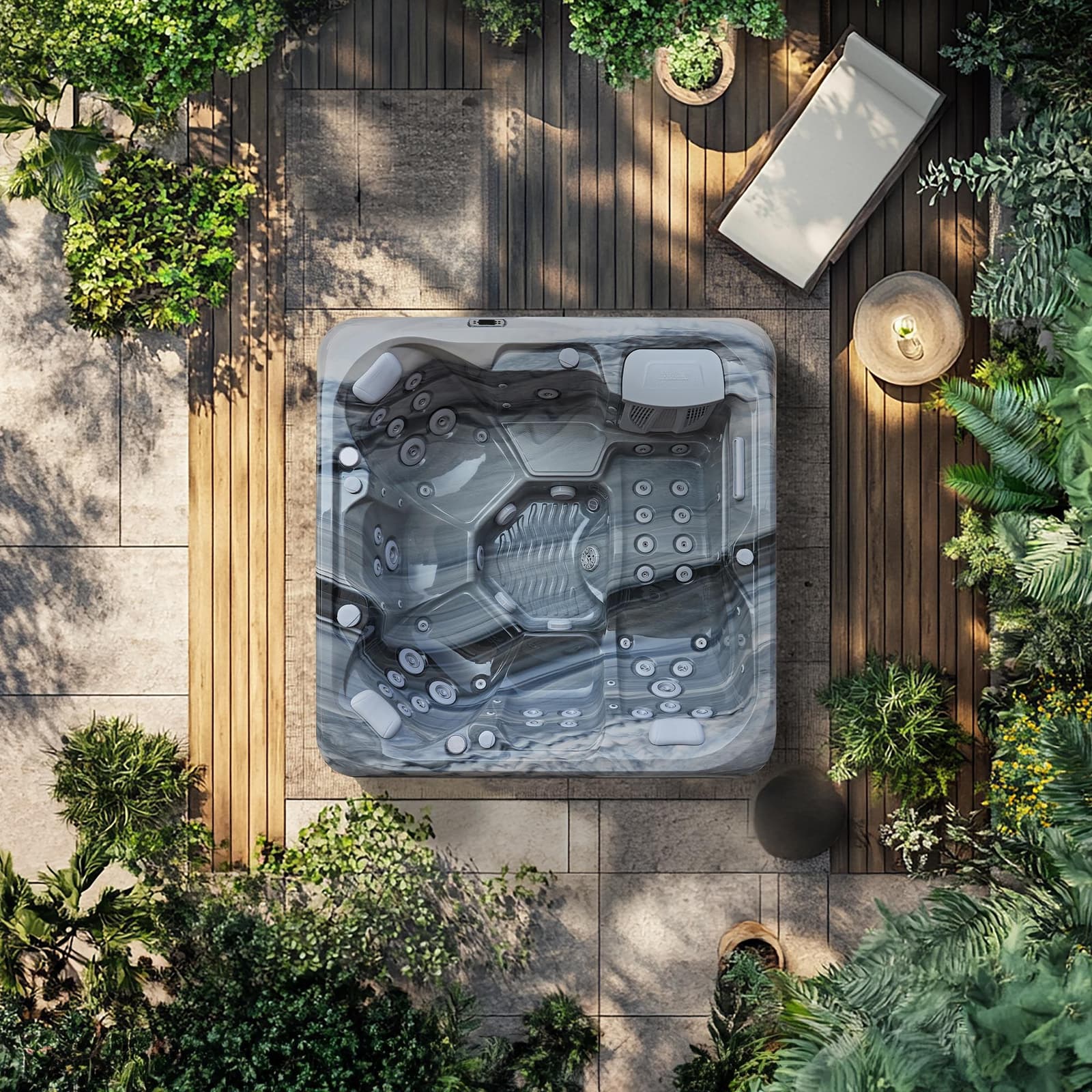 AquaSolus Eden Hot Tub 6-person hot tub
