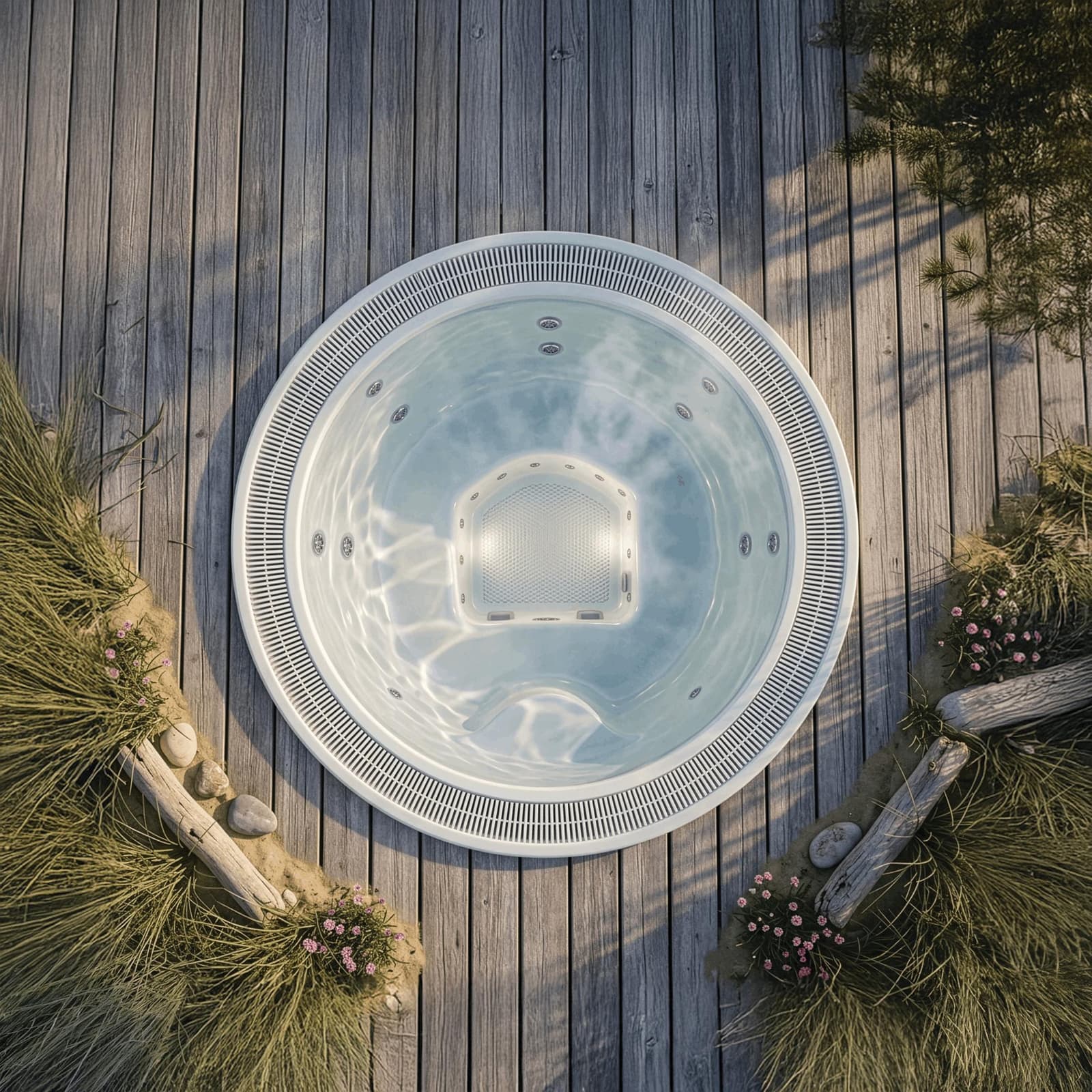AquaSolus Vacation Club 25 Hot Tub 7-person hot tub