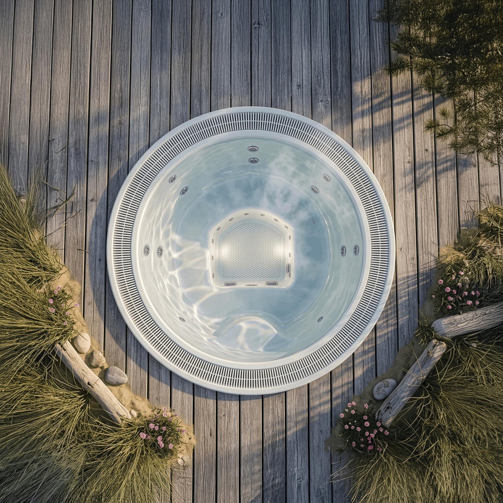 AquaSolus Vacation Club 25 Hot Tub 7-person hot tub – Vacation collection