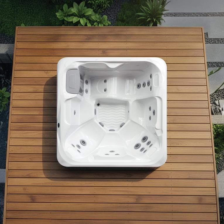 AquaSolus Vacation Cypress Hot Tub 6-person hot tub