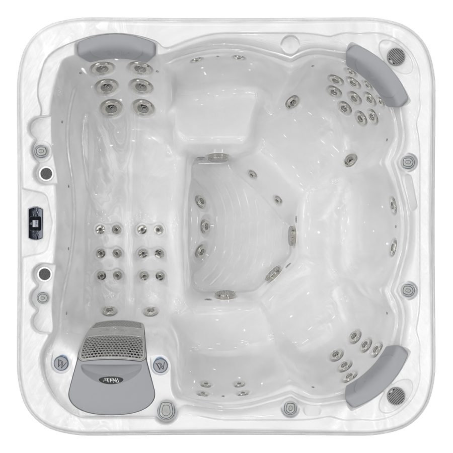 Wellis Lugano Life 6-person hot tub – CityLife collection