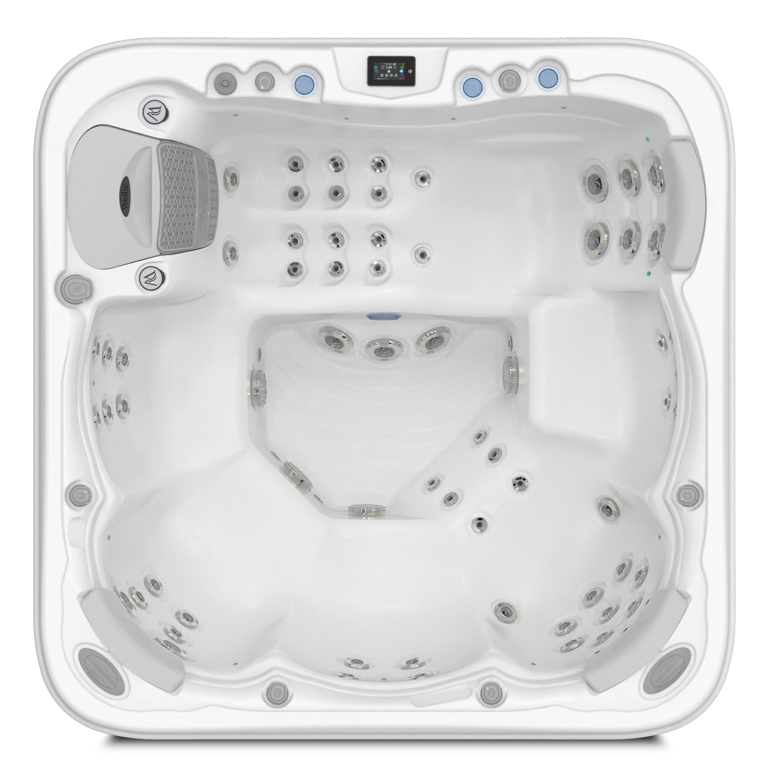 Wellis Monte Rosa 6-person hot tub – CityLife collection