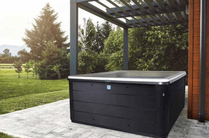 Premier Series hot tub outdoors
